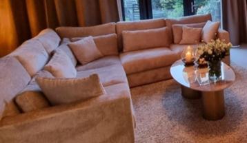 Colmore salon tafel met eventueel eettafel (marmer look) beschikbaar voor biedingen