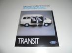 leaflet Ford Transit Bus/Kombi  1984, Ophalen of Verzenden, Zo goed als nieuw, Overige merken