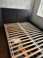 Tweepersoonsbed, Huis en Inrichting, Ophalen, Gebruikt, Zwart, Tweepersoons