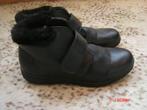 Walk X schoenen/korte laarsjes klittenband 38, Zwart, Lage of Enkellaarzen, Ophalen of Verzenden, Zo goed als nieuw