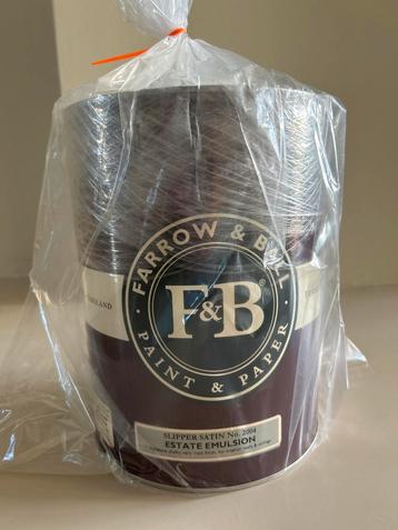 Farrow & Ball Estate Emulsion 5L - Slipper Satin beschikbaar voor biedingen