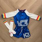 K3 pakje / jumpsuit & kousen Roller Disco 6-8 jaar, Ophalen of Verzenden, Gebruikt, 122 t/m 128, Meisje