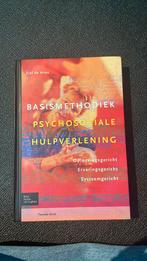 Sjef de Vries - Basismethodiek psychosociale hulpverlening, Gelezen, Sociale wetenschap, Ophalen of Verzenden, Sjef de Vries