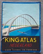 King Atlas Nederland. Jaattal ombekend ergens rond jaren 60, Gelezen, Ophalen of Verzenden, Landkaart, 1800 tot 2000