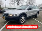 Volvo V70 2.4 T XC 4WD AUT 2002/airco/leder/apk/, 1800 kg, Zwart, XC70, 2435 cc