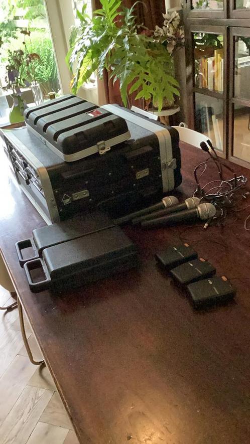Samson draadloze microfoon/receiver set, Muziek en Instrumenten, Microfoons, Gebruikt, Draadloos, Ophalen of Verzenden