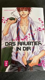 Das Raubtier in Dir. Duitse Yaoi manga, Boeken, Strips | Comics, Gelezen, Ophalen of Verzenden, Eén comic