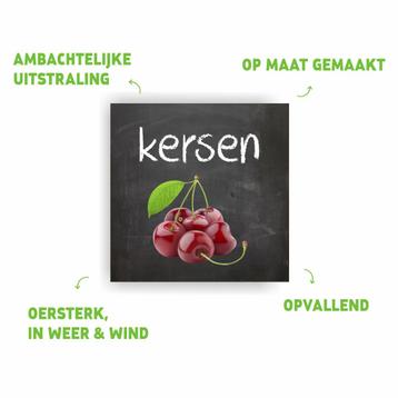 trespAgri reclamebord voor kersentelers  beschikbaar voor biedingen