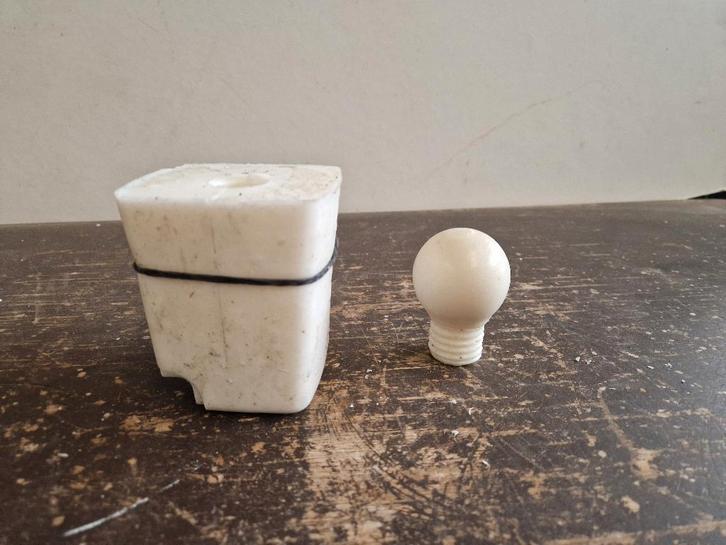 Kaarsenmal siliconen mal kleine gloeilamp, Hobby en Vrije tijd, Knutselen, Gebruikt, Gereedschap of Toebehoren, Ophalen of Verzenden
