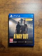A Way Out (PS4), 1 speler, Ophalen of Verzenden, Zo goed als nieuw, Vanaf 18 jaar