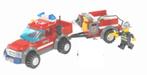 LEGO Brandweerauto + verzameling kleine auto's, Kinderen en Baby's, Speelgoed | Duplo en Lego, Ophalen of Verzenden, Zo goed als nieuw