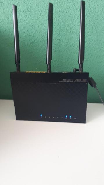 router Asus RT-N 66 u dual band 3 x 3 wireless n 900 gigabit