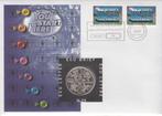 Nederland ECU brief No. 25 Jongerentrends 1997 met penning, Postzegels en Munten, Penningen en Medailles, Ophalen of Verzenden