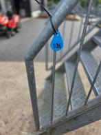 Stalen trap gegalv hoog 3.0mtr nob106, Doe-het-zelf en Verbouw, Ladders en Trappen, Ophalen, 2 tot 4 meter