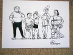 Suske en Wiske - originele pentekening Marc Verhaegen, Ophalen of Verzenden, Nieuw, Marc Verhaegen