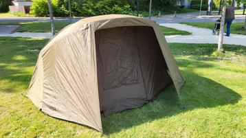 Fox eos two man bivvy met overwrap en heavy duty grondzeil  beschikbaar voor biedingen