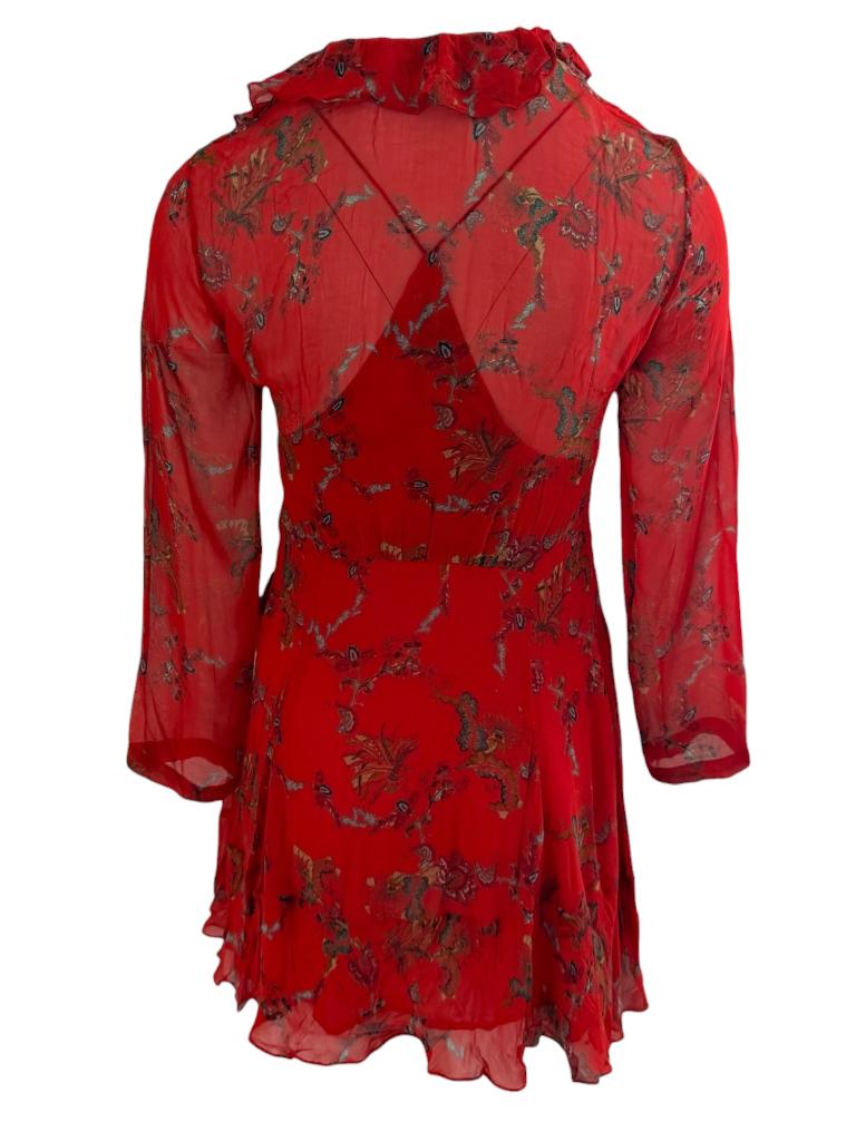 Iro jurk S, Verzenden, Zwart, Zo goed als nieuw, Boven de knie