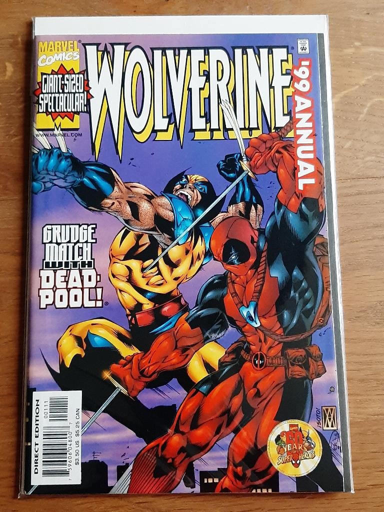 Wolverine (1988 Marvel) Annual # 1999, Eén comic, Ophalen of Verzenden, Zo goed als nieuw, Amerika