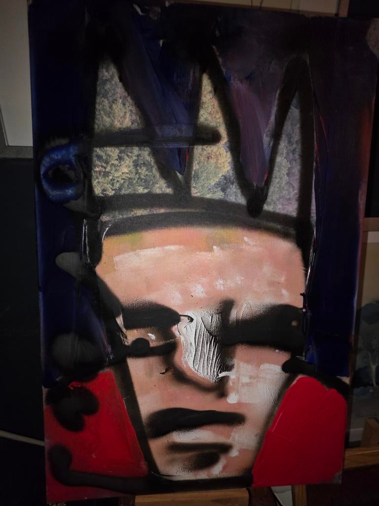 Herman Brood schilderij, Ophalen of Verzenden