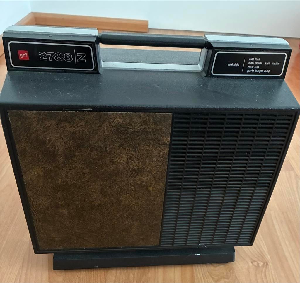 GAF 2788Z Film Projector - Dual 8mm met Zoomlens, Ophalen, Gebruikt