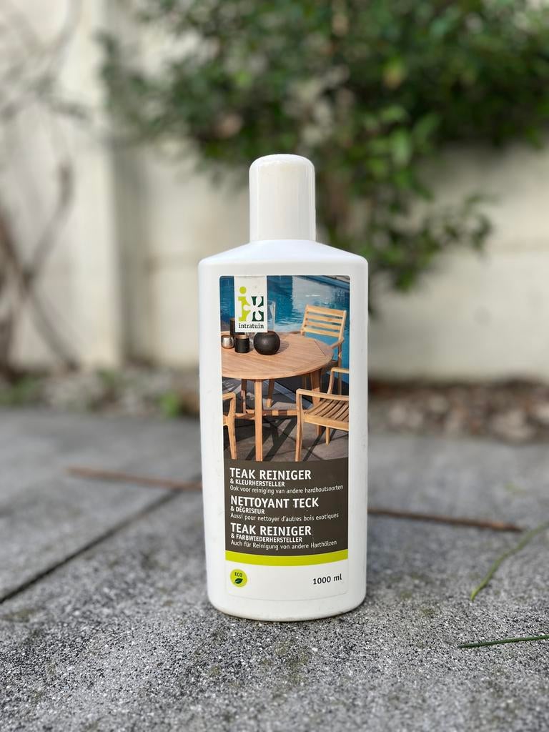 Intratuin Teak Reiniger & Kleurhersteller 1000 ml, Tuin en Terras, Ophalen of Verzenden, Nieuw