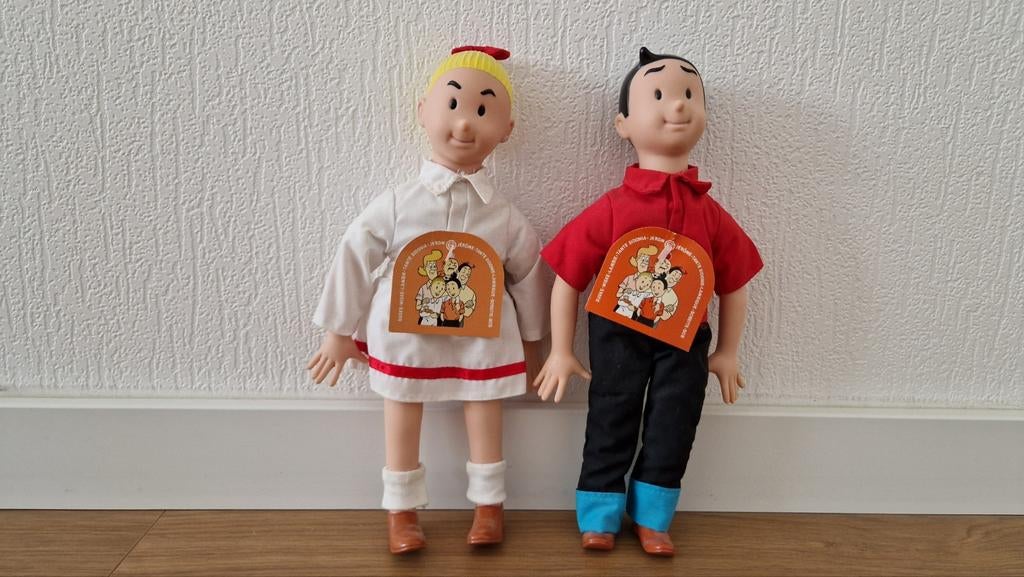 Suske en Wiske poppen uit 1994, Verzamelen, Ophalen, Suske en Wiske, Zo goed als nieuw, Beeldje of Figuurtje