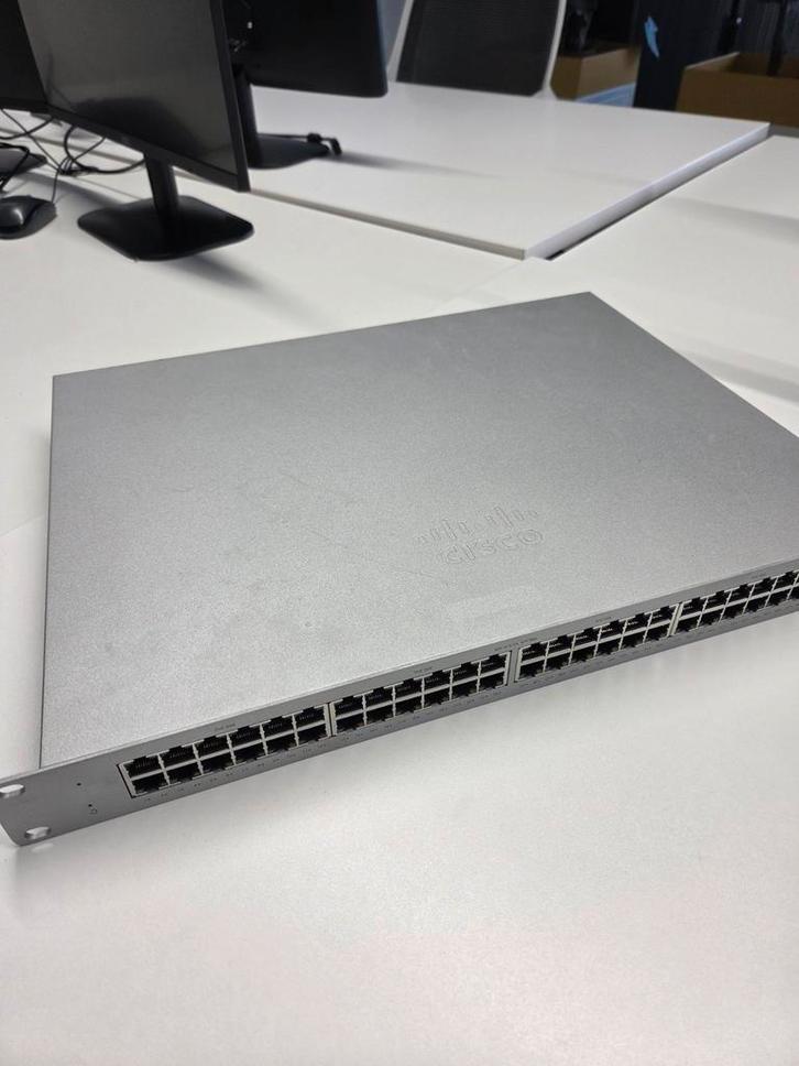 Cisco Meraki MS120-48FP Cloud-Managed PoE+ Switch, Computers en Software, Netwerk switches, Ophalen of Verzenden