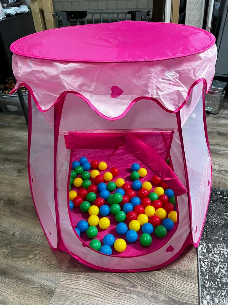 Speeltent met ballen, Ophalen, Zo goed als nieuw