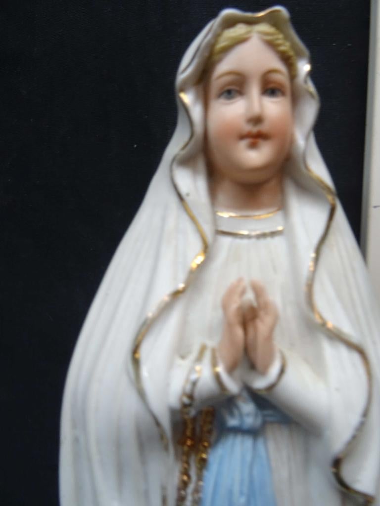 100056=Heilige Maria van Lourdes. Porselein.134, Antiek en Kunst, Ophalen of Verzenden