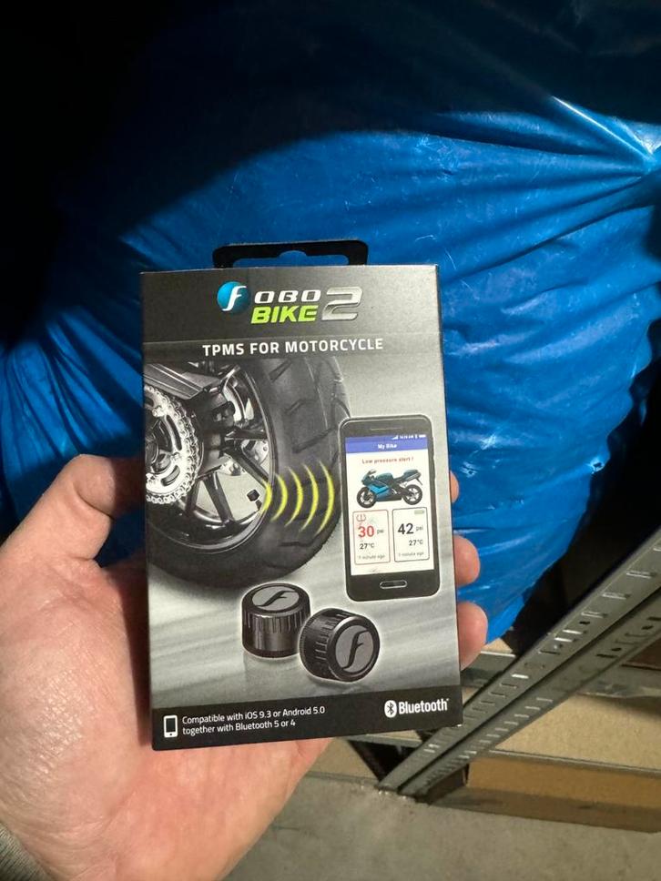 Fobo Bike 2 TPMS bandenspanningsmeter motor
Scooter, Auto diversen, Autonavigatie, Nieuw, Ophalen of Verzenden