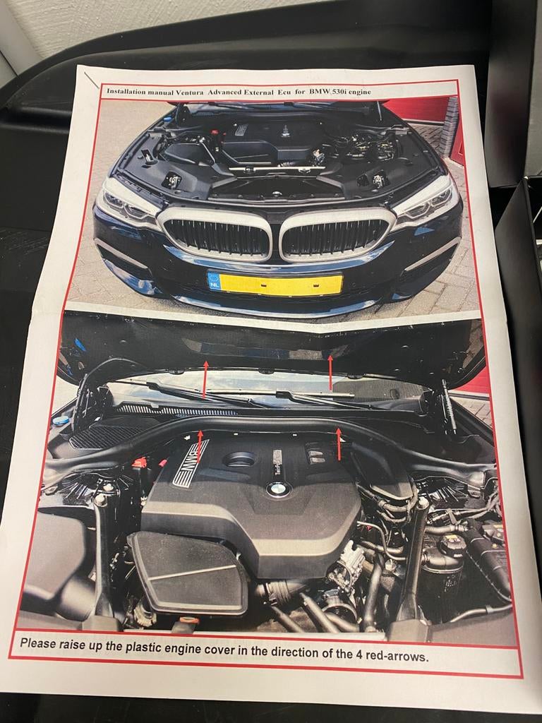 Ventura tuning G30/G31 B48 530i 252hp => 310hp Vip-R Pro, Verzenden