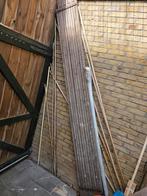 Oude uitschuif steigerdelen, Ophalen of Verzenden, Hout