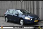 Volvo V60 2.0 T5 Kinetic Automaat Cruise Control Navigatie!, Auto's, Euro 5, 4 cilinders, Blauw, 1499 kg
