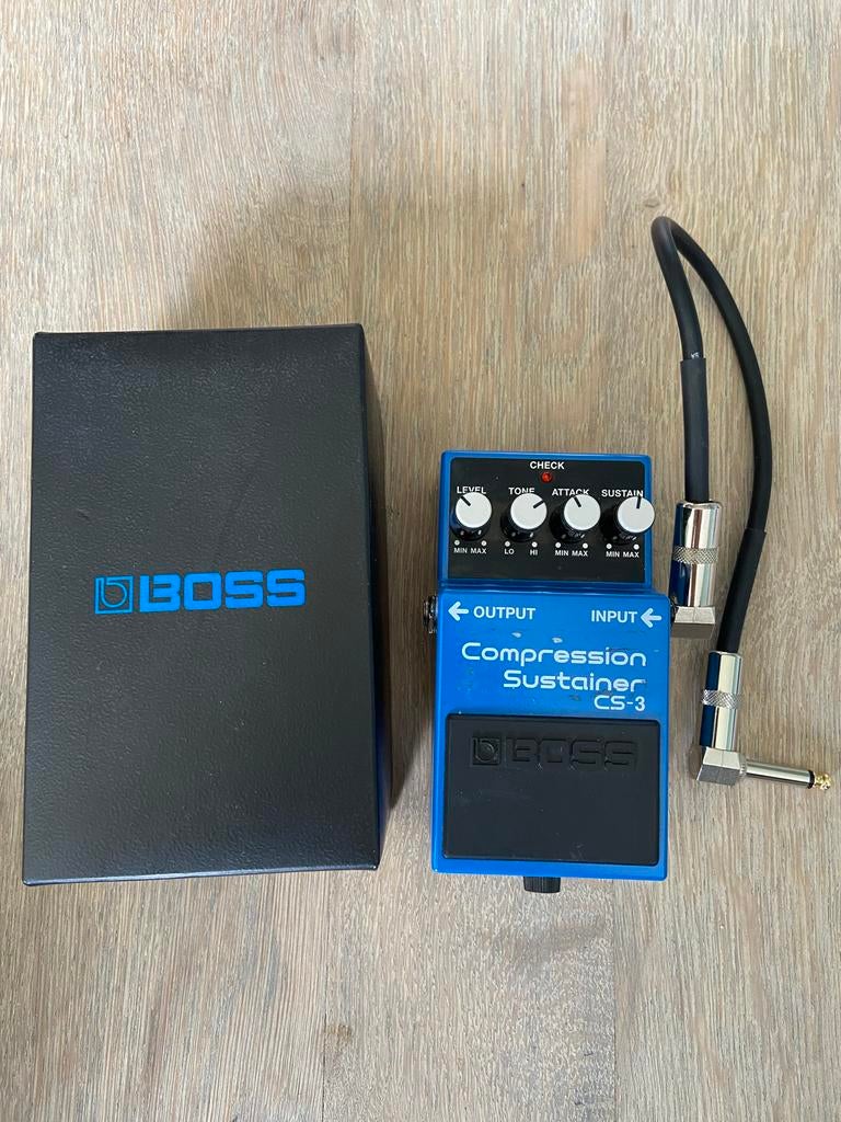 BOSS CS-3 Compression Sustainer gitaarpedaal, Muziek en Instrumenten, Effecten, Ophalen of Verzenden, Zo goed als nieuw, Compressor