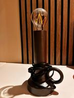 Stoere Tafellamp Light & Living - Industrieel Design, Huis en Inrichting, Ophalen of Verzenden, Zo goed als nieuw, Metaal, Minder dan 50 cm