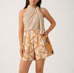 AMAYA AMSTERDAM LOLITA SHORT - Okergele Korte Broek, Maat 38/40 (M), Kort, Oranje, Ophalen of Verzenden