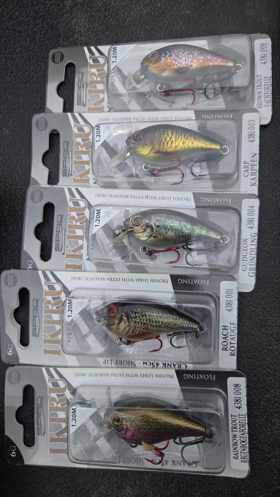 5x spro ikiru crank 45, Ophalen of Verzenden, Nieuw, Overige typen