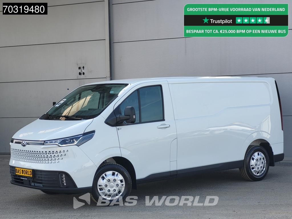 Maxus eDELIVER 7 204pk Coming Soon! Elektrisch L2H1 450km WL, Automaat, Stof, 1250 kg, Maxus