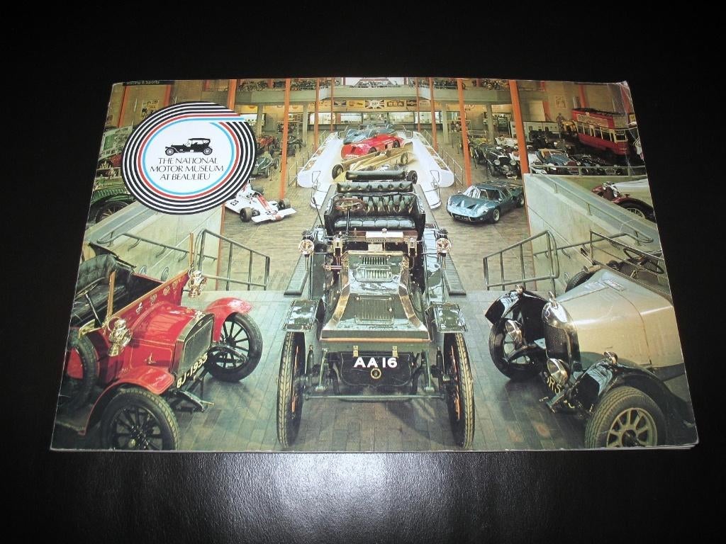 Brochure The national motor museum at beaulieu 1977, Verzenden, Gelezen, Overige merken