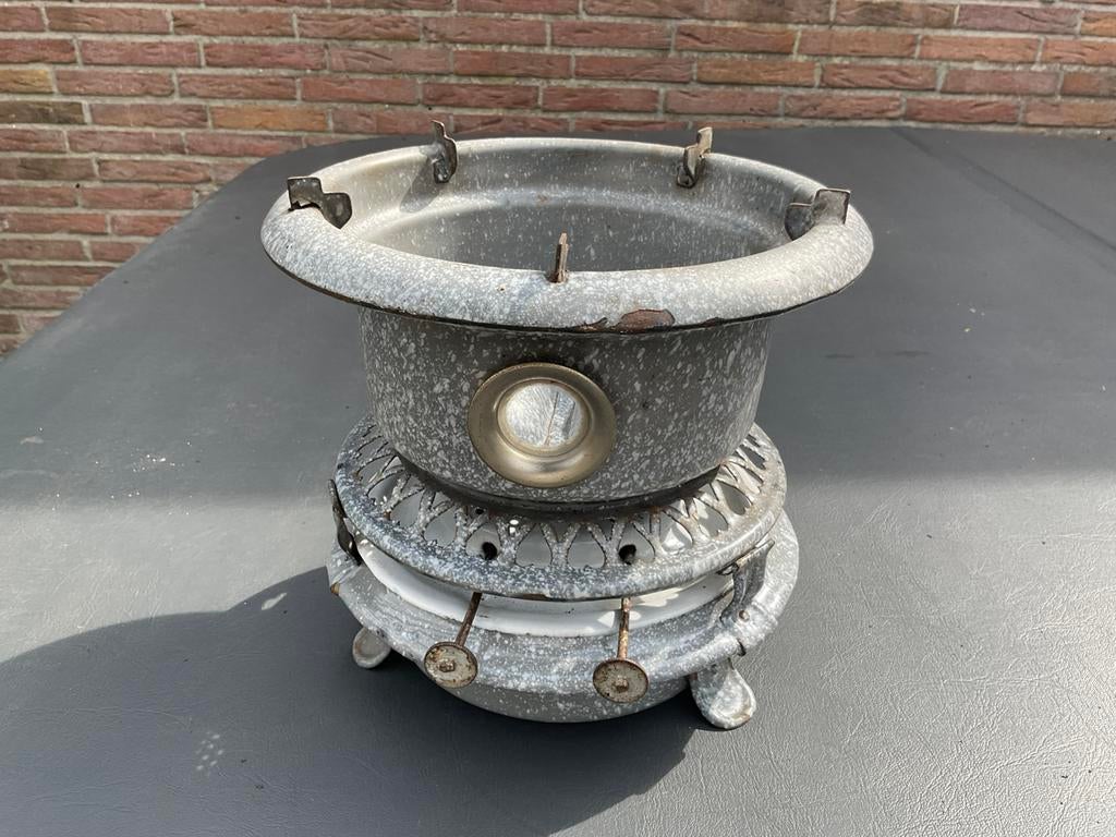 Twee pits petroleum brander, Ophalen of Verzenden