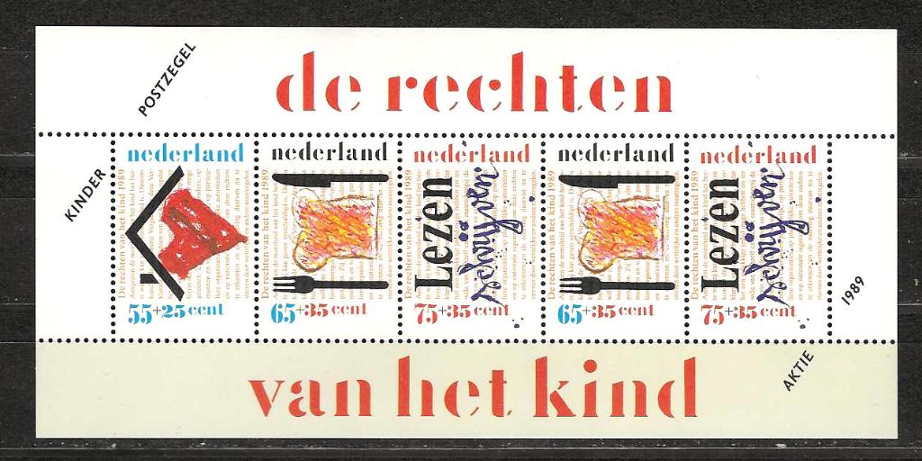 Nederland 1438 blok postfris, Postzegels en Munten, Postzegels | Nederland, Ophalen of Verzenden, Na 1940, Postfris