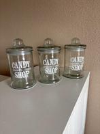 3 Glazen potten, Ophalen, Zo goed als nieuw, Glas, Pot, Bus of Blik