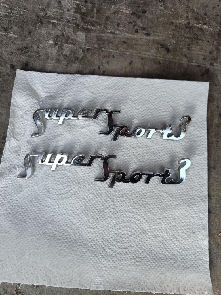 Berini f71 super sport emblemen, Ophalen of Verzenden, Uitlaat, Overige merken