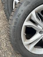 Set van 4 Continental WinterContact TS 860 S winterbanden op, Ophalen, 18 inch, Gebruikt, Banden en Velgen