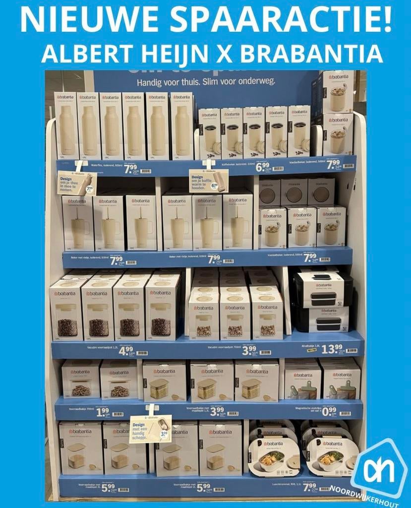 Gezocht: AH Brabantia spaarzegels / spaarkaarten, Ophalen of Verzenden, Winkel, Super of Benzinepomp, Zegels, Bonnen of Punten