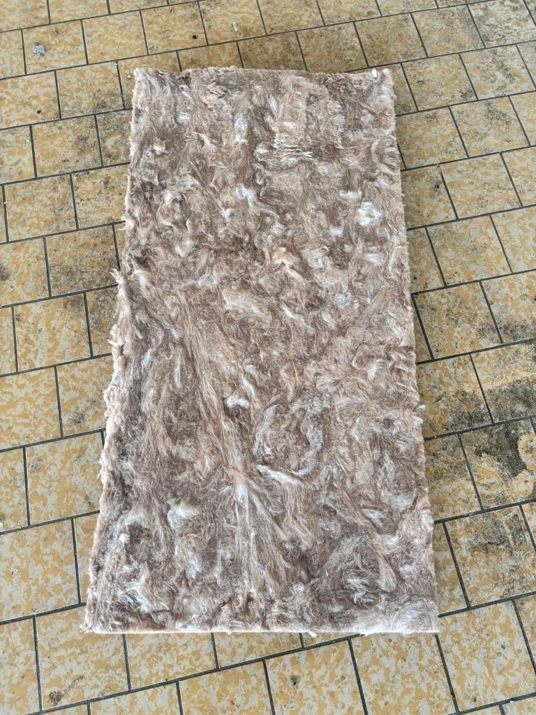750 m² Knauf Naturoll (50mm) – Minerale- / Glaswol isolatie, Ophalen, 4 tot 8 cm, Gebruikt, Dakisolatie
