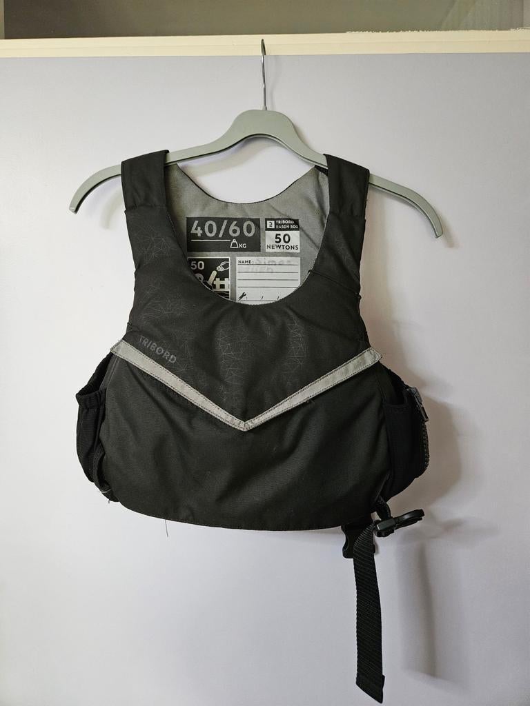 Zwemvest Tribord 40-60 kg voor zeilen open boot, Gebruikt, Tribord, Ophalen of Verzenden, Dame of Heer