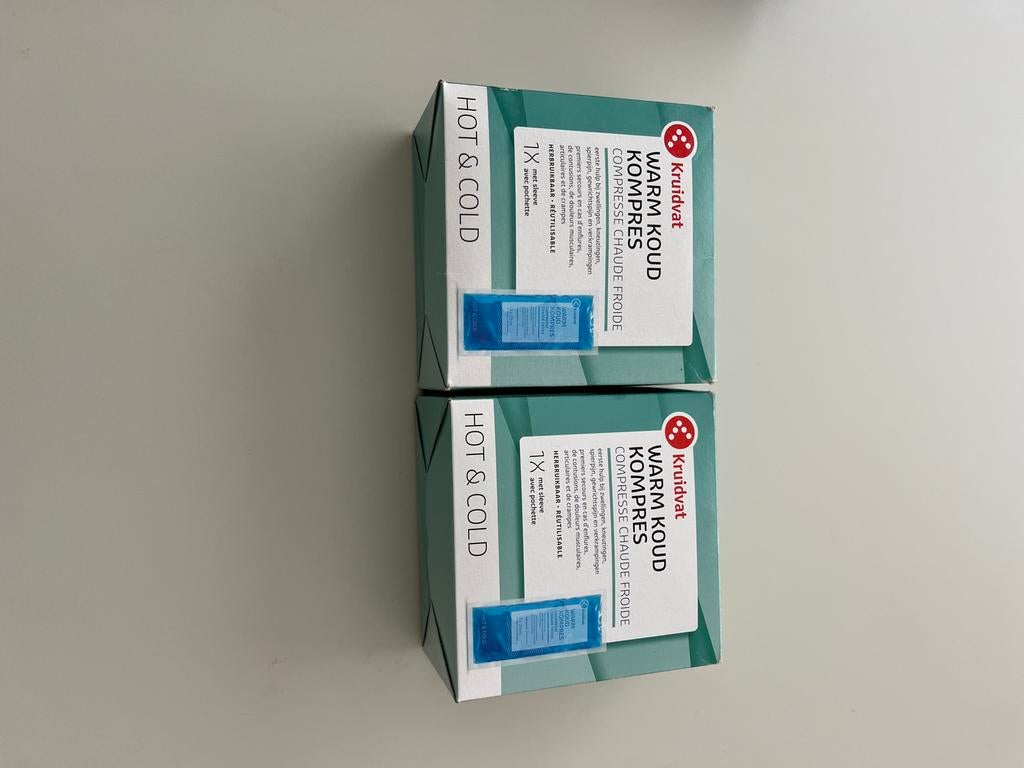 Kruidvat Warm/Koud Kompressen voor Borstvoeding (Nieuw), Sport en Fitness, Gezondheidsproducten en Wellness, Ophalen, Nieuw, Overige typen