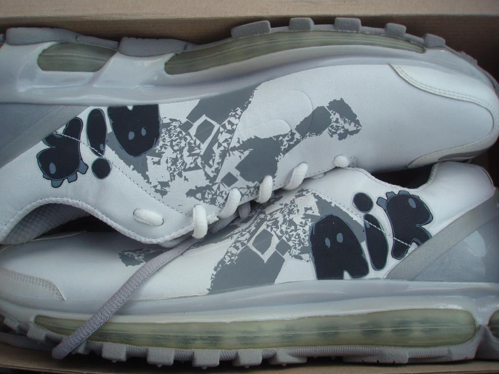 maat 44 air max 03  Powerwall All White NIEUW IN DOOS, Kleding | Heren, Schoenen, Verzenden, Wit, Nike, Nieuw