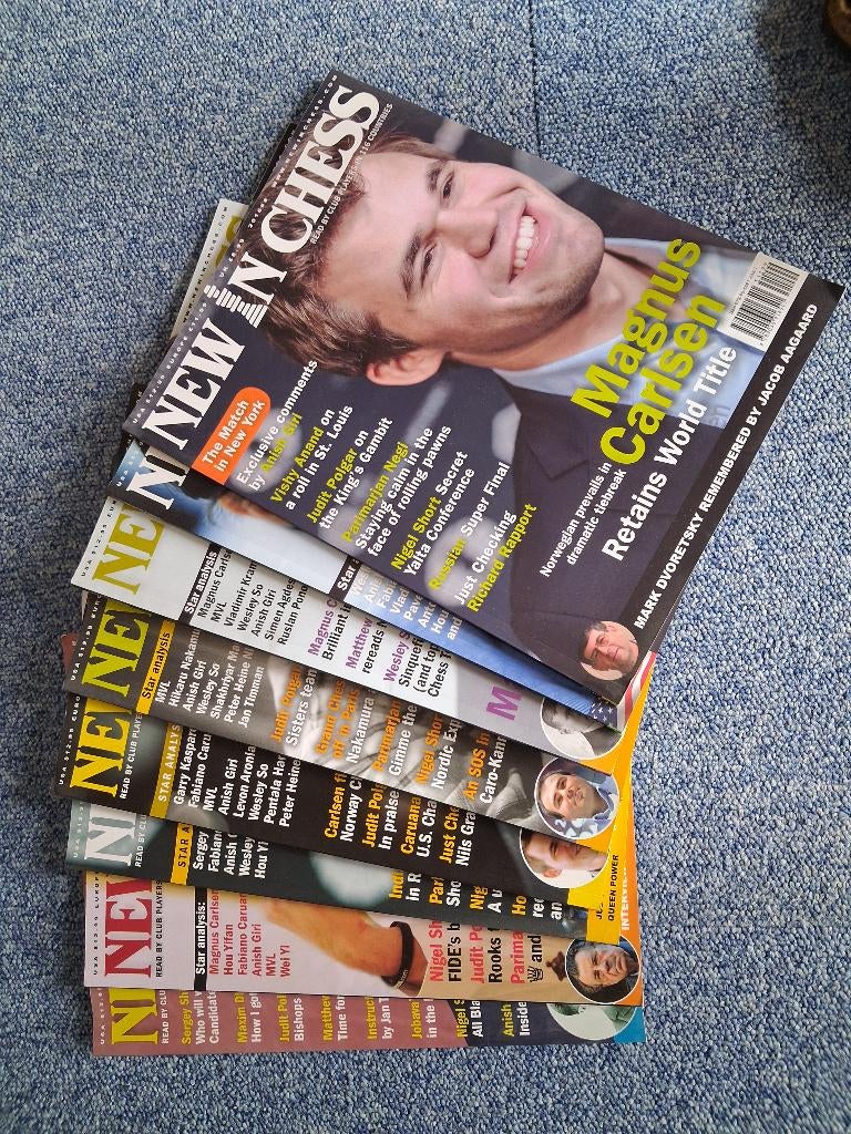New in Chess, Ophalen of Verzenden, Zo goed als nieuw, Overige onderwerpen